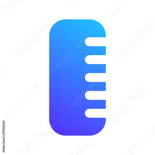 ruler gradient fill icon