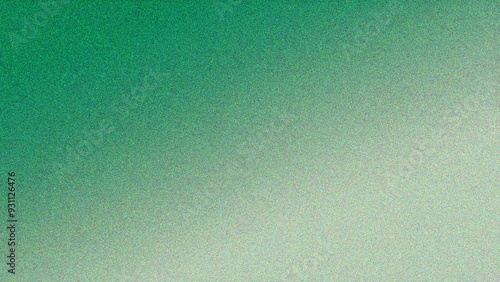 Green grainy gradient abstract background, noise texture effect, banner poster header design