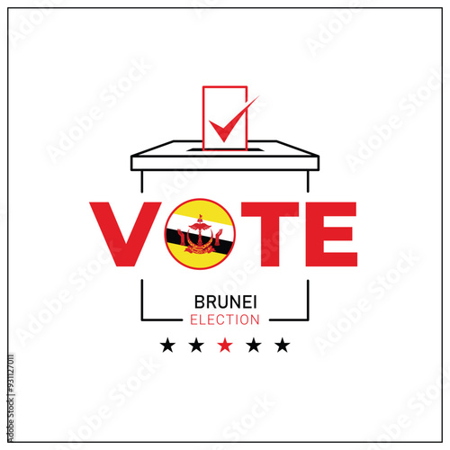 Brunei voting, Brunei citizen participation in voting, going to vote, voting, hand leaving vote, positive vote, negative vote, hand leaving paper in ballot box, elections, election of ruler.