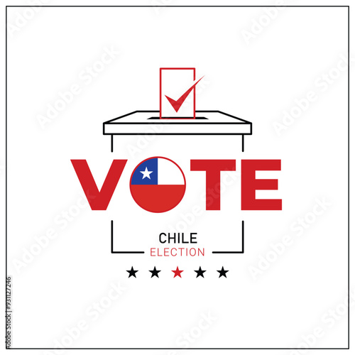 Chile voting, Chile citizen participation in voting, going to vote, voting, hand leaving vote, positive vote, negative vote, hand leaving paper in ballot box, elections, election of ruler.