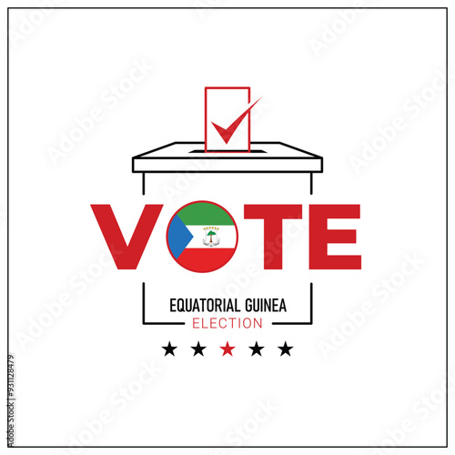 Equatorial Guinea voting, Equatorial Guinea in voting, going to vote, voting, hand leaving vote, positive vote, negative vote, hand leaving paper in ballot box, elections, election of ruler.
