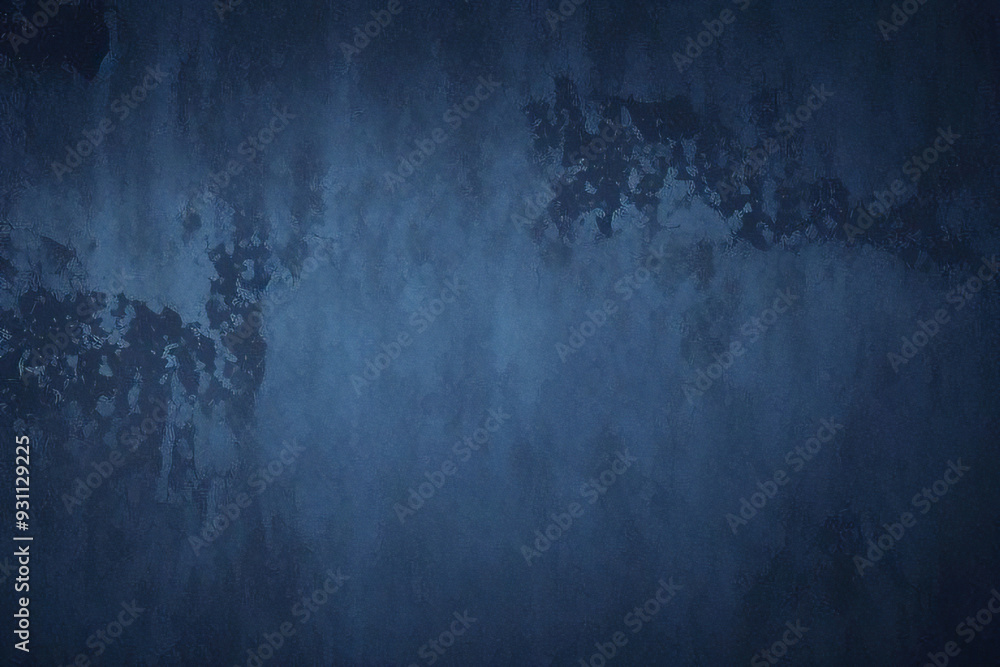 Fototapeta premium Blue background with abstract blue smoke, dark or navy blue grunge texture with grainy stains, Blue grunge with smoky stains and marble grunge. 