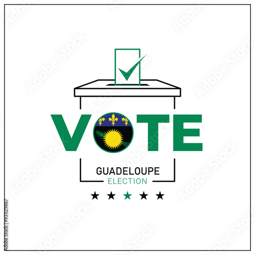 Guadeloupe voting, Guadeloupe citizen participation in voting, going to vote, voting, hand leaving vote, positive vote, negative vote, hand leaving paper in ballot box, elections, election of ruler.