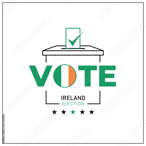 Ireland voting, Ireland citizen participation in voting, going to vote, voting, hand leaving vote, positive vote, negative vote, hand leaving paper in ballot box, elections, election of ruler.