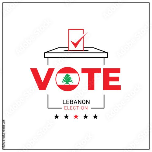 Lebanon voting, Lebanon citizen participation in voting, going to vote, voting, hand leaving vote, positive vote, negative vote, hand leaving paper in ballot box, elections, election of ruler.