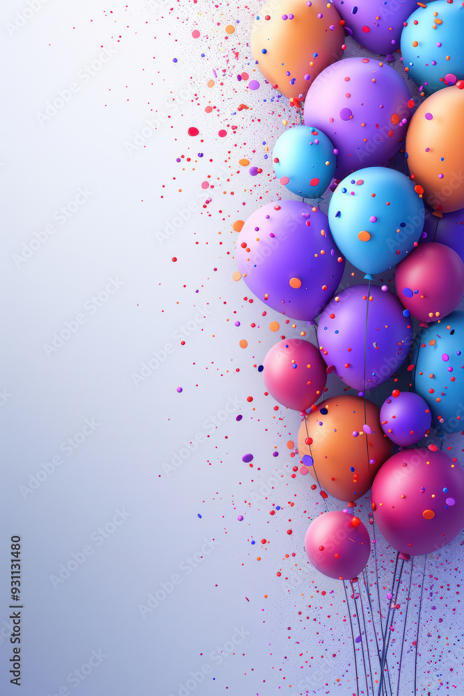 Party Background with Space for Text Party Background with Space for Text