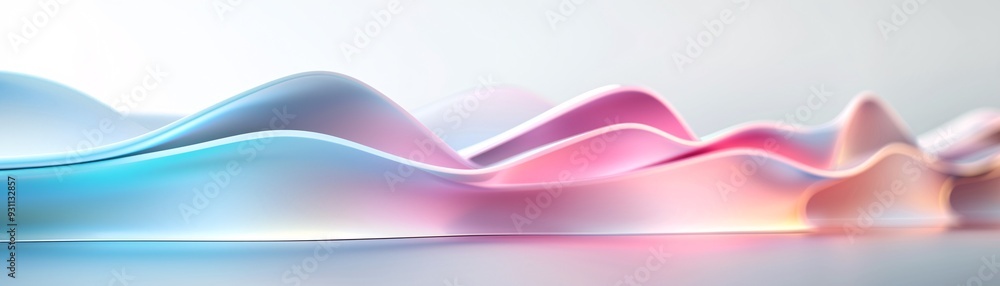 An elegant 3D background showcasing soft, gradient colors and subtle metallic highlights, ideal for upscale branding with ample copy space. An elegant 3D background showcasing soft, gradient colors and subtle metallic highlights, ideal for upscale branding with ample copy space.