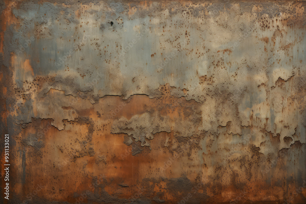 Processed collage of orange rust metal surface texture. Background for banner, backdrop or texture Processed collage of orange rust metal surface texture. Background for banner, backdrop or texture