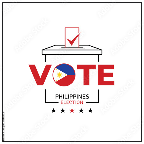 Philippines voting, Philippines citizen participation in voting, going to vote, voting, hand leaving vote, positive vote, negative vote, hand leaving paper in ballot box, elections, election of ruler.