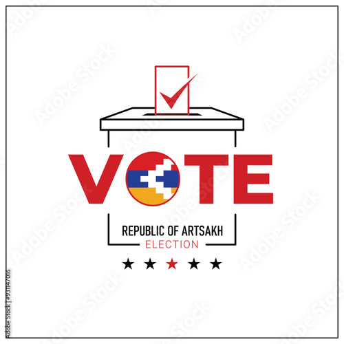 Republic of Artsakh voting, going to vote, voting, hand leaving vote, positive vote, negative vote, hand leaving paper in ballot box, elections, election of ruler.