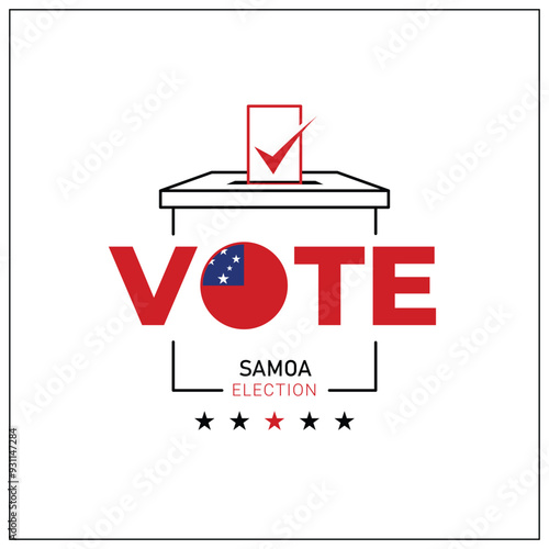 Samoa voting, Samoa citizen participation in voting, going to vote, voting, hand leaving vote, positive vote, negative vote, hand leaving paper in ballot box, elections, election of ruler.