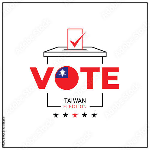 Taiwan voting, Taiwan citizen participation in voting, going to vote, voting, hand leaving vote, positive vote, negative vote, hand leaving paper in ballot box, elections, election of ruler.