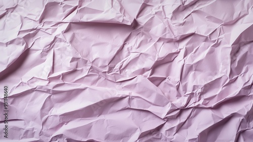 Wallpaper Mural A close-up of crumpled pink paper texture, showcasing depth and irregularities. Torontodigital.ca