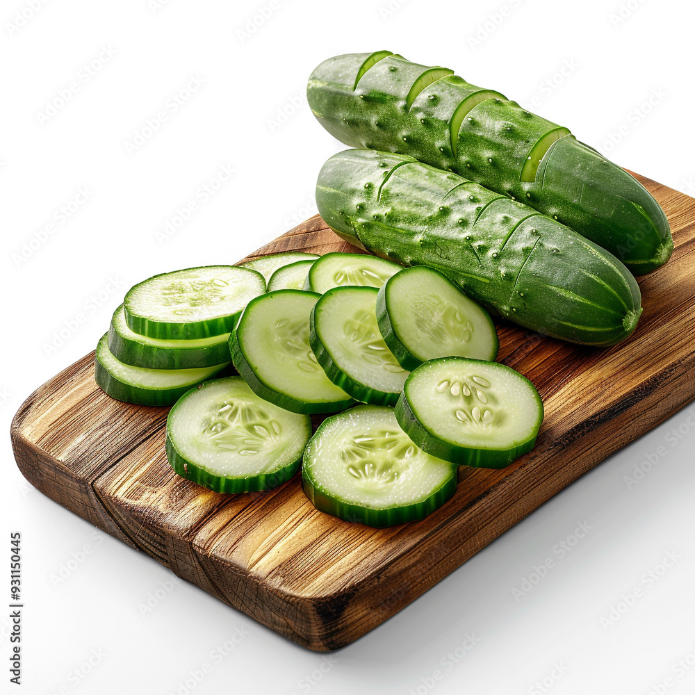 Pile Smooth And With Skin Vibrant Green Cucumbers Pile Smooth And With Skin Vibrant Green Cucumbers