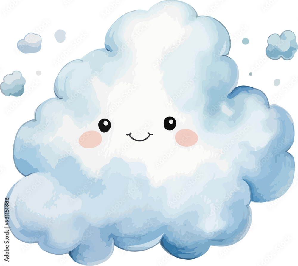 Cute Cloud clipart desing illustration Cute Cloud clipart desing illustration