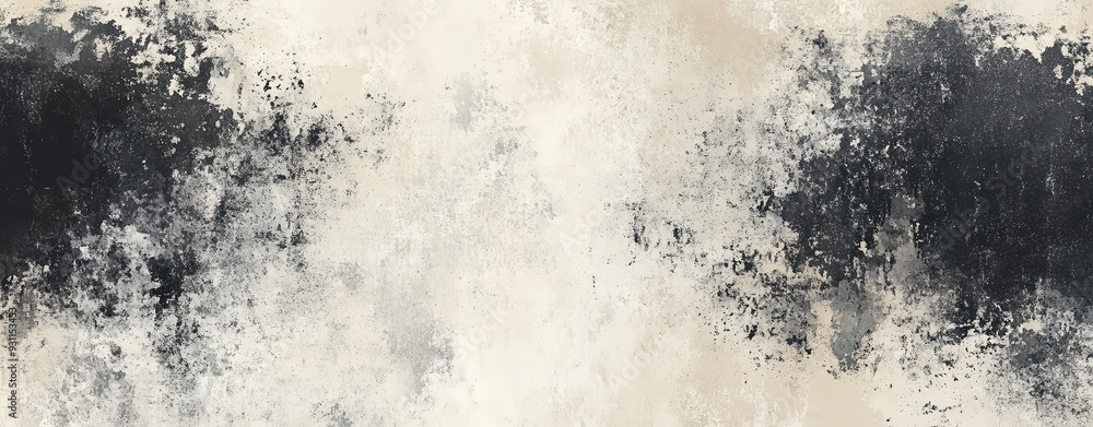 High-end black and white grunge background with muted beige accents, showcasing a distressed effect and sophisticated gradient for a visually appealing result High-end black and white grunge background with muted beige accents, showcasing a distressed effect and sophisticated gradient for a visually appealing result