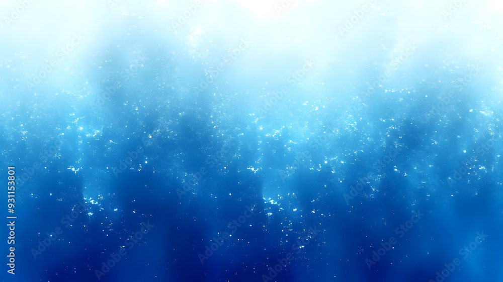 A serene underwater scene with blue tones and light reflections. A serene underwater scene with blue tones and light reflections.