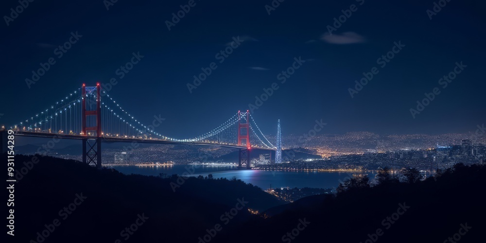 Naklejka premium City Lights