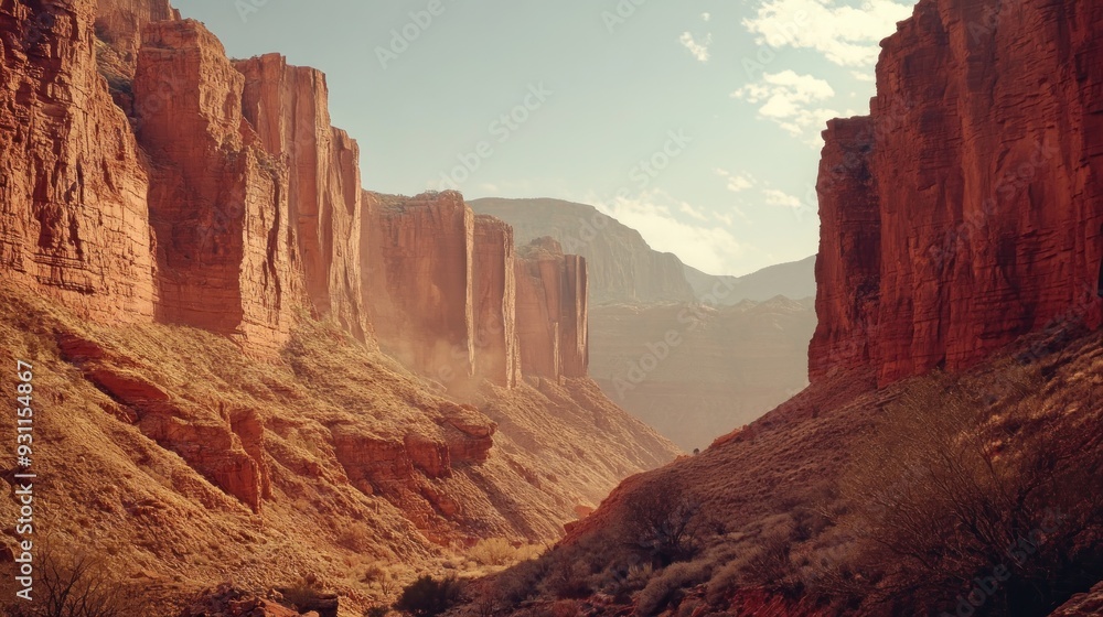 Fototapeta premium Canyon Walls in the Southwest