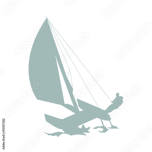 Catamaran Boat icon photo