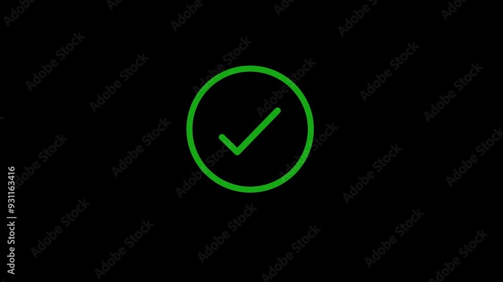 Green Checkmark Animation Green Checkmark Animation