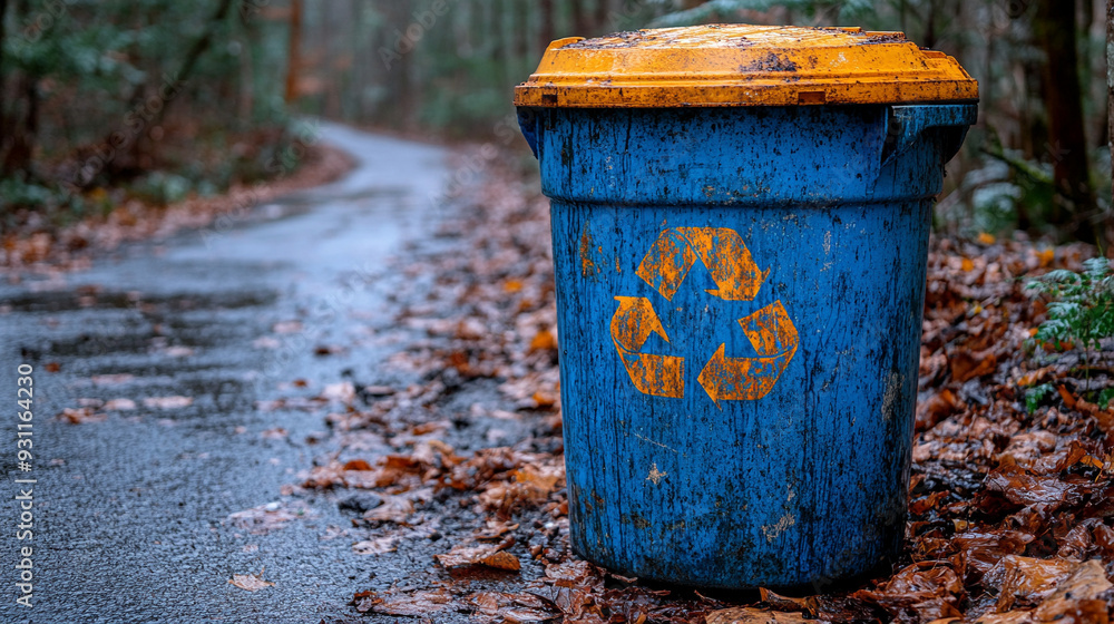 green recycling bin placed on a city street, symbolizing environmental awareness and sustainability. The bin stands empty, ready to be filled with recyclable materials, promoting eco-friendly practice green recycling bin placed on a city street, symbolizing environmental awareness and sustainability. The bin stands empty, ready to be filled with recyclable materials, promoting eco-friendly practice