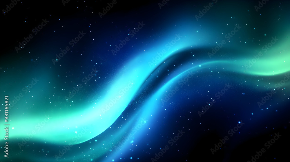 A vibrant abstract design resembling waves in blue and green hues. A vibrant abstract design resembling waves in blue and green hues.