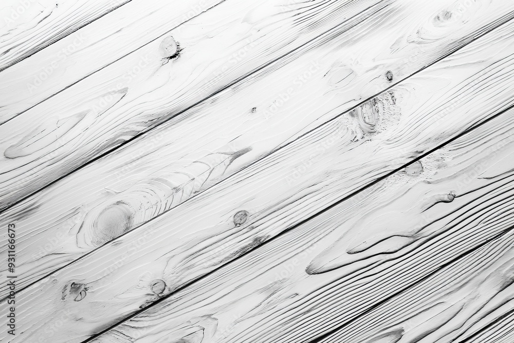 Obraz premium Abstract background of white plywood texture created with generative AI