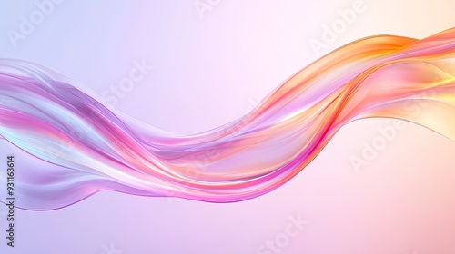 Wallpaper Mural Pastel Swirl Abstract Shape Artwork Torontodigital.ca