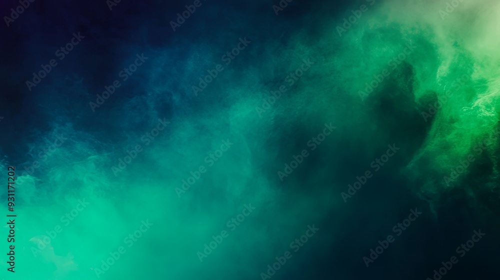 Obraz premium Gradient diffuse background illustration with emerald and navy hues showcasing subtle color differences, high-resolution 8k graphic art.