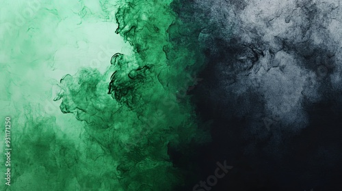 Gradient diffuse background illustration with emerald and navy hues showcasing subtle color differences, high-resolution 8k graphic art.