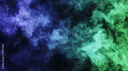 Wallpaper Mural Gradient diffuse background illustration with emerald and navy hues showcasing subtle color differences, high-resolution 8k graphic art. Torontodigital.ca