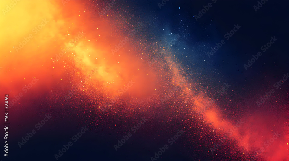 A vibrant cosmic scene showcasing colorful nebulae and stars. A vibrant cosmic scene showcasing colorful nebulae and stars.