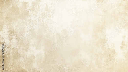 A brown wall with a white sign. Suitable for advertising or signage concepts, Modern grey paint limestone texture background in brown light seam home wall paper.