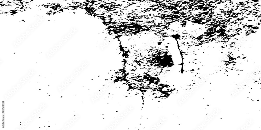 Naklejka premium Dust overlay distress grainy grungy effect. Vector grunge and dust concrete wall distressed texture background. Abstract old grunge overlay wall texture. Vector Illustration.