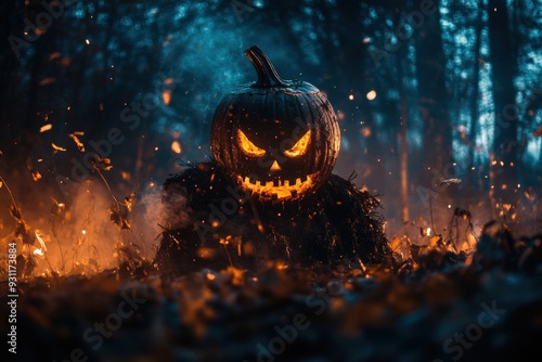 The Spooky Monster of Halloween photo