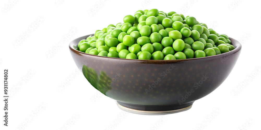 Isolated Ripe Green Peas with Leaves PNG for Culinary and Recipe Graphics Isolated Ripe Green Peas with Leaves PNG for Culinary and Recipe Graphics