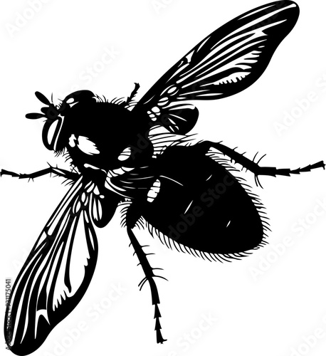 Fly clipart desing illustration