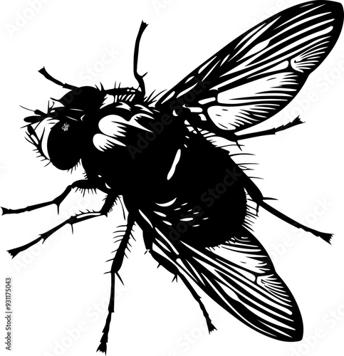 Fly clipart desing illustration