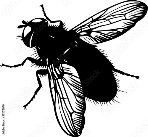 Fly clipart desing illustration