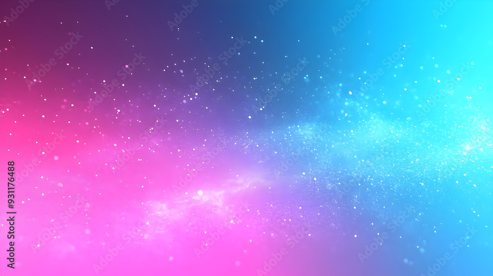 A vibrant gradient background with sparkling particles. A vibrant gradient background with sparkling particles.