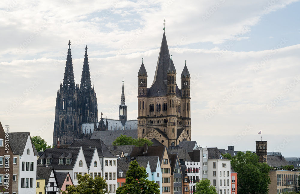 Great St. Martin Church, Catholic church in Cologne, North Rhine-Westphalia Great St. Martin Church, Catholic church in Cologne, North Rhine-Westphalia