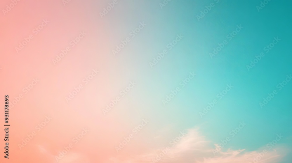 Gradient diffuse background illustration with peach and teal hues, featuring subtle color differences, high-resolution 8k graphic art. Gradient diffuse background illustration with peach and teal hues, featuring subtle color differences, high-resolution 8k graphic art.