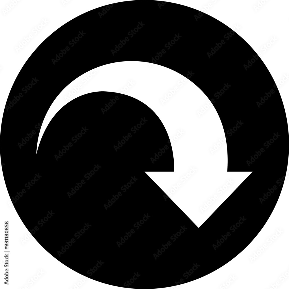 Down arrow vector icon. scroll illustration sign. Animation of arrow bouncing as it slide down. Graphic flat design element pictogram Suitable for app and websites isolated on transparent background. Down arrow vector icon. scroll illustration sign. Animation of arrow bouncing as it slide down. Graphic flat design element pictogram Suitable for app and websites isolated on transparent background.