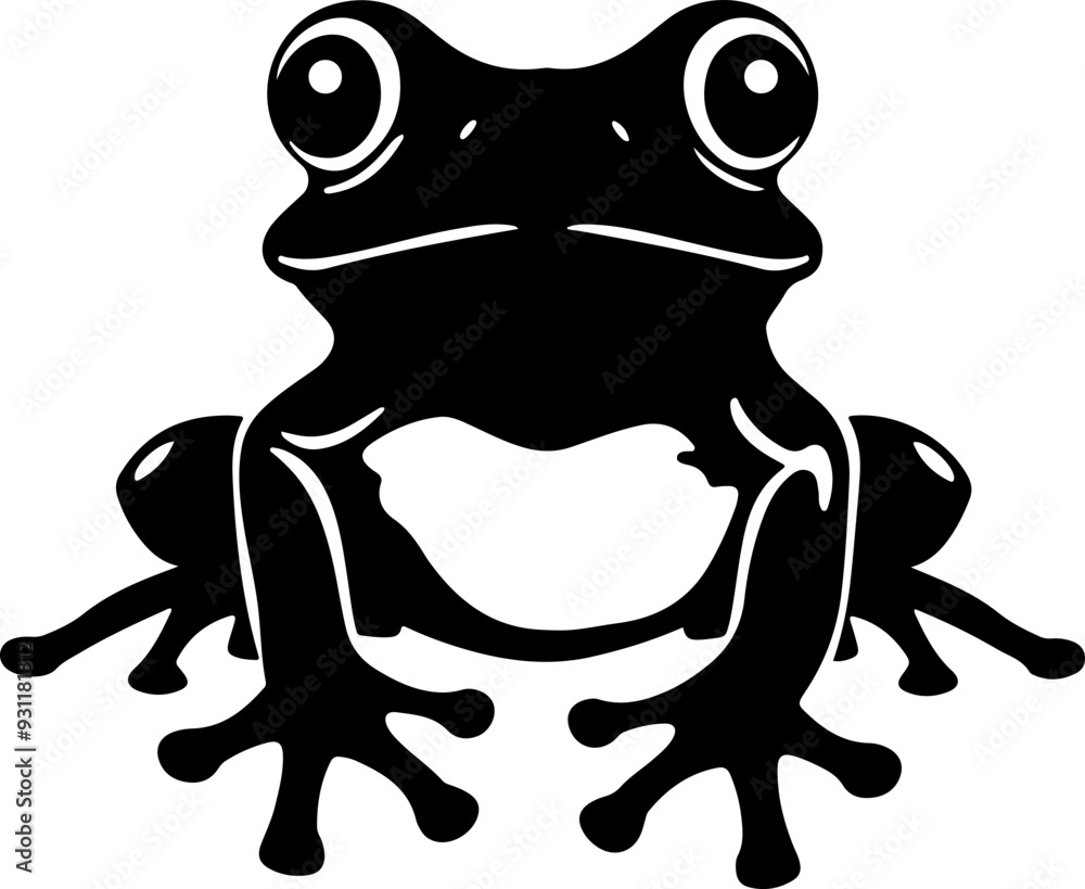 Frog clipart desing illustration Frog clipart desing illustration