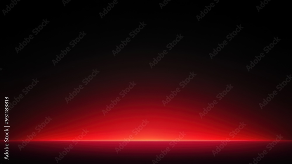 A gradient background featuring a smooth transition from black to red at the horizon. A gradient background featuring a smooth transition from black to red at the horizon.
