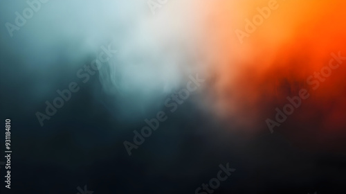 Abstract blend of colors creating a moody atmosphere.