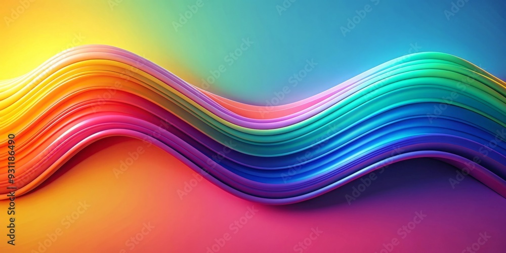 Vibrant gradient wave in minimalist setting, Abstract, modern, gradient, wave, bold, strokes, serene, stillness, minimalist Vibrant gradient wave in minimalist setting, Abstract, modern, gradient, wave, bold, strokes, serene, stillness, minimalist