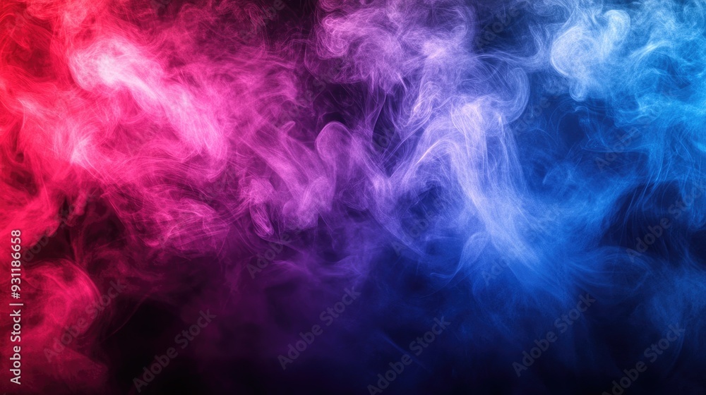 Abstract Background with Pink and Blue Smoke. Abstract Background with Pink and Blue Smoke.