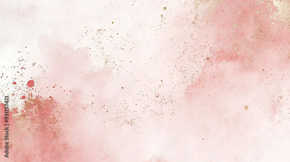 Fototapeta premium Gradient diffuse background illustration with rose gold and blush hues, featuring subtle color differences, high-resolution 8k graphic art.